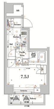Log新川／ログ新川の間取り画像