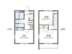 レオパレスASTYTAKARAの間取り画像