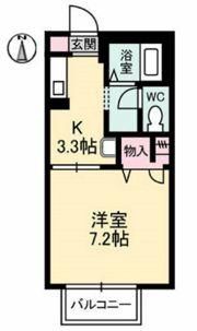 クレール・ユウの間取り画像