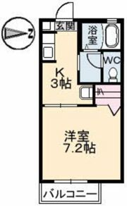 シャーメゾン奥村の間取り画像