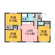 グリーンヒルズの間取り画像