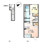 R・Nコーポの間取り画像