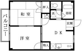 レジデンス北浦和の間取り画像