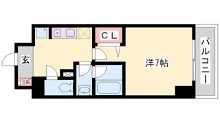 CITYSPIRE神戸元町Ⅰの間取り画像