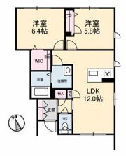 クレストの間取り画像