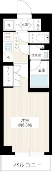 HY’s reveの間取り画像