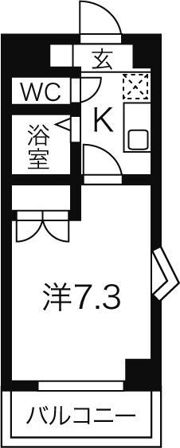セントラルハイツ滝川の間取り画像