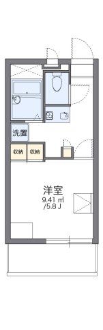 レオパレスクララ九条の間取り画像
