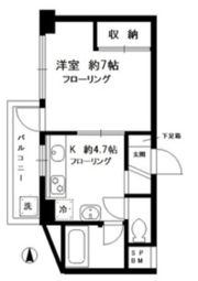 メゾン淀橋の間取り画像