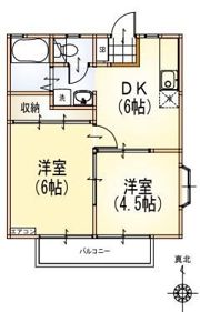 メゾンGEMの間取り画像