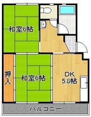 ヒルズ泉ヶ浦の間取り画像