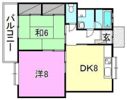 第四秀山コーポの間取り画像