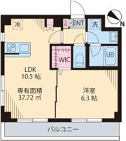 ベルプレジールの間取り画像