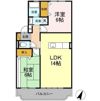 コンフォール稲荷前の間取り画像