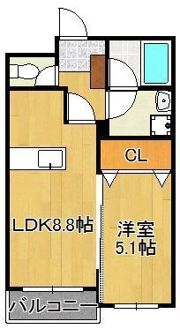 プレステージ森下の間取り画像