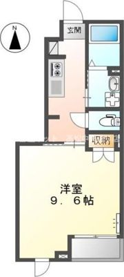 サニーフラットの間取り画像