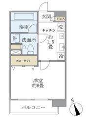 エコロジー白山レジデンスの間取り画像