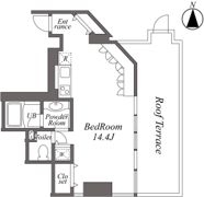 ユーレジデンス自由が丘の間取り画像