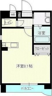 なかよしマンション塩上の間取り画像