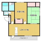 リバージュ山手の間取り画像