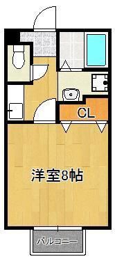 ハッピネスオグラの間取り画像