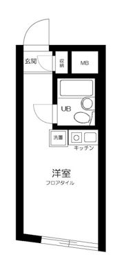 ルーブル中村橋の間取り画像