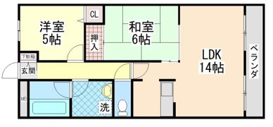 レ・ブローニュの間取り画像