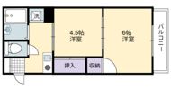 コーポ北町の間取り画像