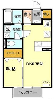 プロヴァンスKの間取り画像
