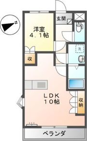 イーストリバー2の間取り画像