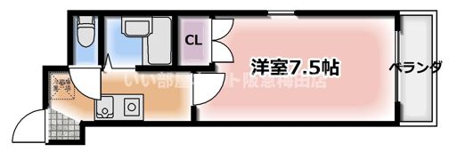 メゾン尾上の間取り画像