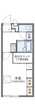 レオパレスSURFの間取り画像