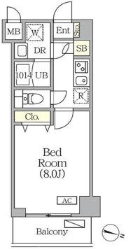 ORSUS志村坂上の間取り画像