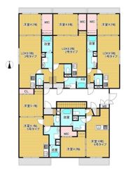 プリヴェ豊中曽根の間取り画像