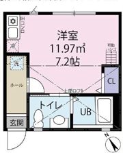 ベルビュー上大岡の間取り画像