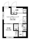 三ノ輪レーベルの間取り画像