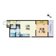 Branche平尾2の間取り画像
