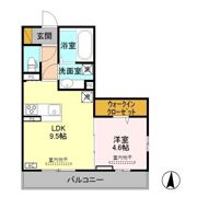 アンジュール・オッツの間取り画像