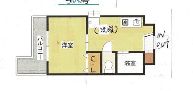 メゾンサンノースの間取り画像