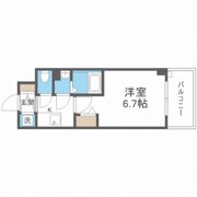 エスリード中之島ザ・コアの間取り画像