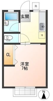 グリーンハイツの間取り画像