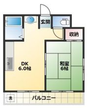 花こう第1ビルの間取り画像