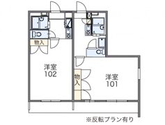 レオパレスKOIZUMI－Ⅰの間取り画像