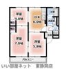 クレセールメゾンCの間取り画像