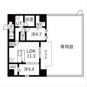 スプランディッドX(テン)の間取り画像
