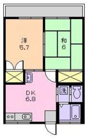 アメニティナガシマの間取り画像
