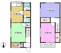 高野ハイツⅡの間取り画像
