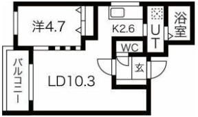 カプチーノ千歳の間取り画像