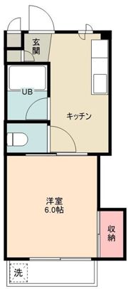 白樺コーポの間取り画像