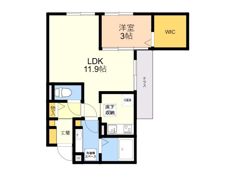 Dーroom大橋の間取り画像